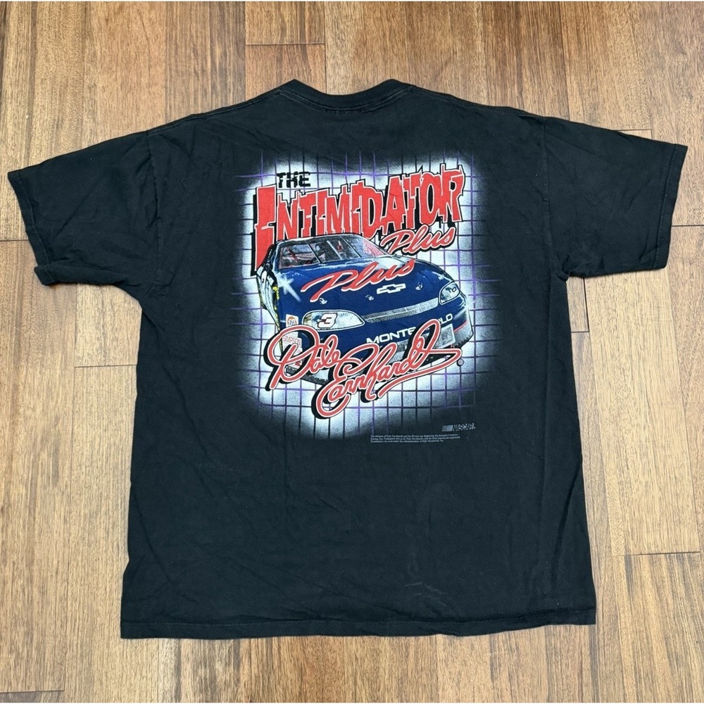 VTG Competitors View Dale Earnhardt 3 Shirt Black XL The Intimidator Plus NASCAR